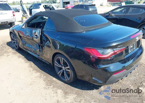 2022 BMW 430I xDrive из США, поврежденный, VIN WBA43AT02NCH76825